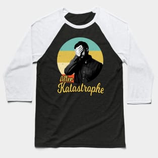 Alter Katastrophe vintage Retro lustiger Spruch Baseball T-Shirt